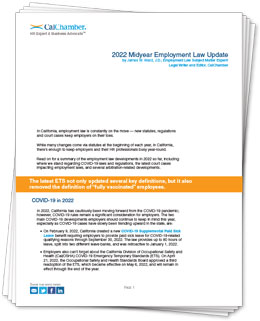 2022 Midyear Employment Law Update White Paper Thumbnail