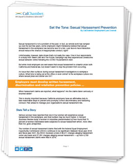 Set the Tone: Sexual Harassment Prevention Thumbnail
