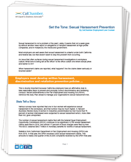 Set the Tone: Sexual Harassment Prevention